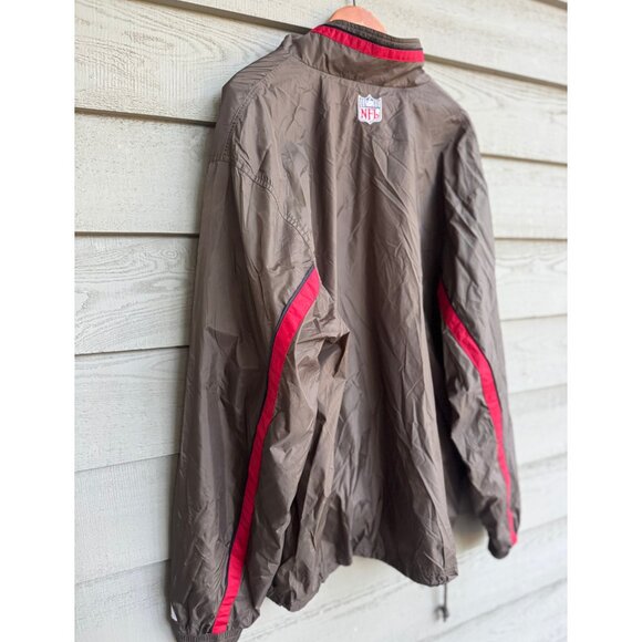 Vintage Adidas NFL Buccaneers Pullover Jacket XL - Picture 2 of 11